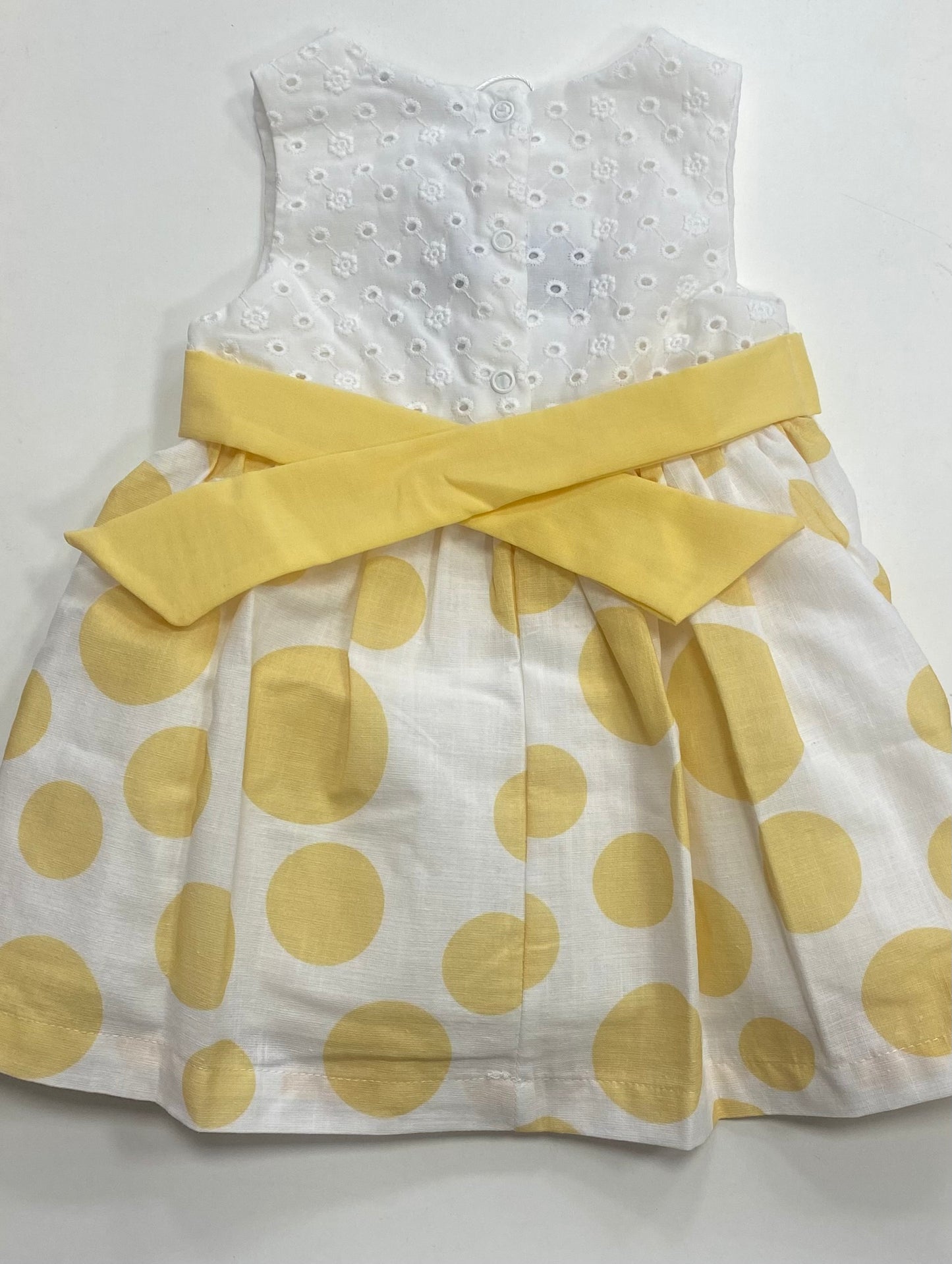 Polka Dot Dress W Bow