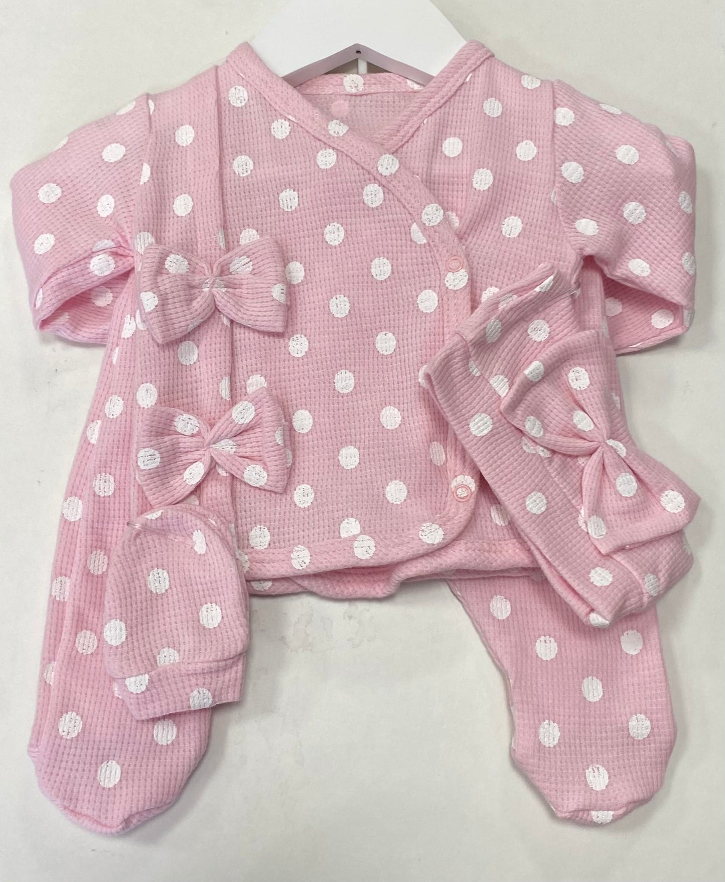 Girls Polka Dot Five Piece