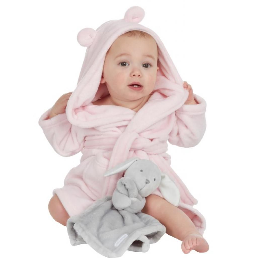 Girls pink Robe