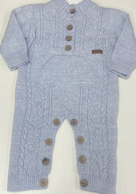 Boys Dusky Blue Button Up One In All