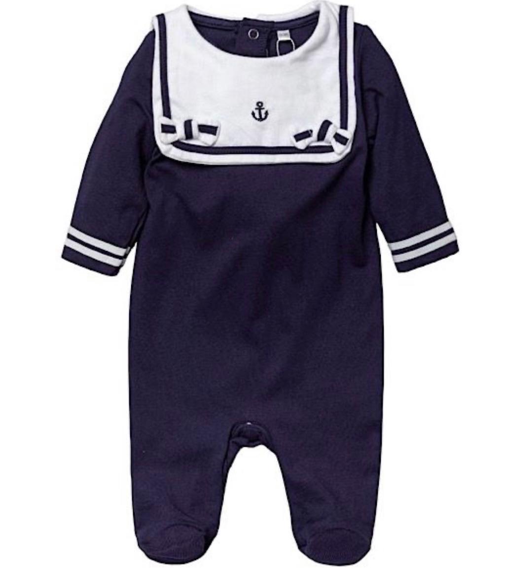 Boys Sailor All In One Navy