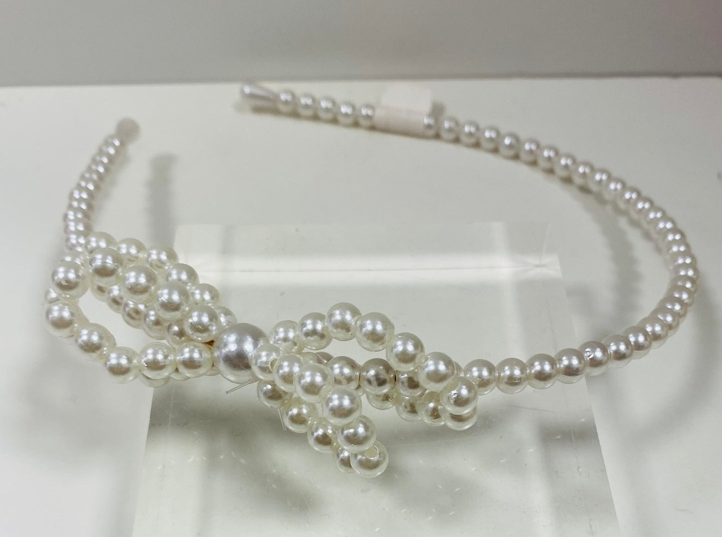 Pearl Bow Headband