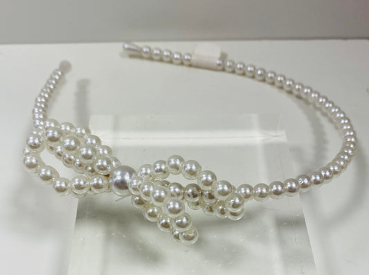 Pearl Bow Headband