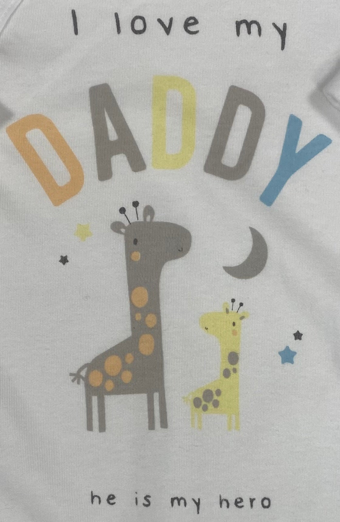 Neutral “I Love My Daddy” All In One