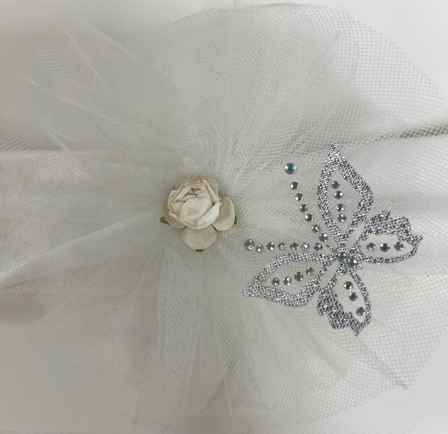 Girls Diamonte Butterly Headband