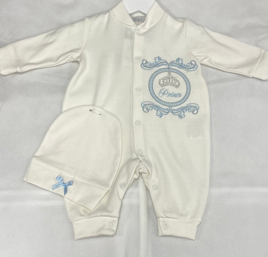 Boys “Prince” Romper