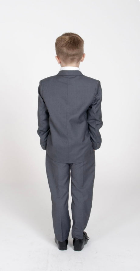 Grey Diamond Suit 5 Piece Set