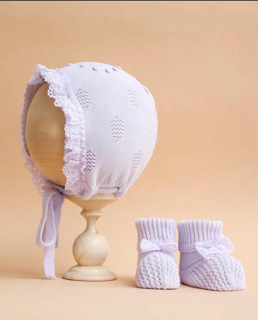 Hat w/ frills GLL9611740 - Lavender