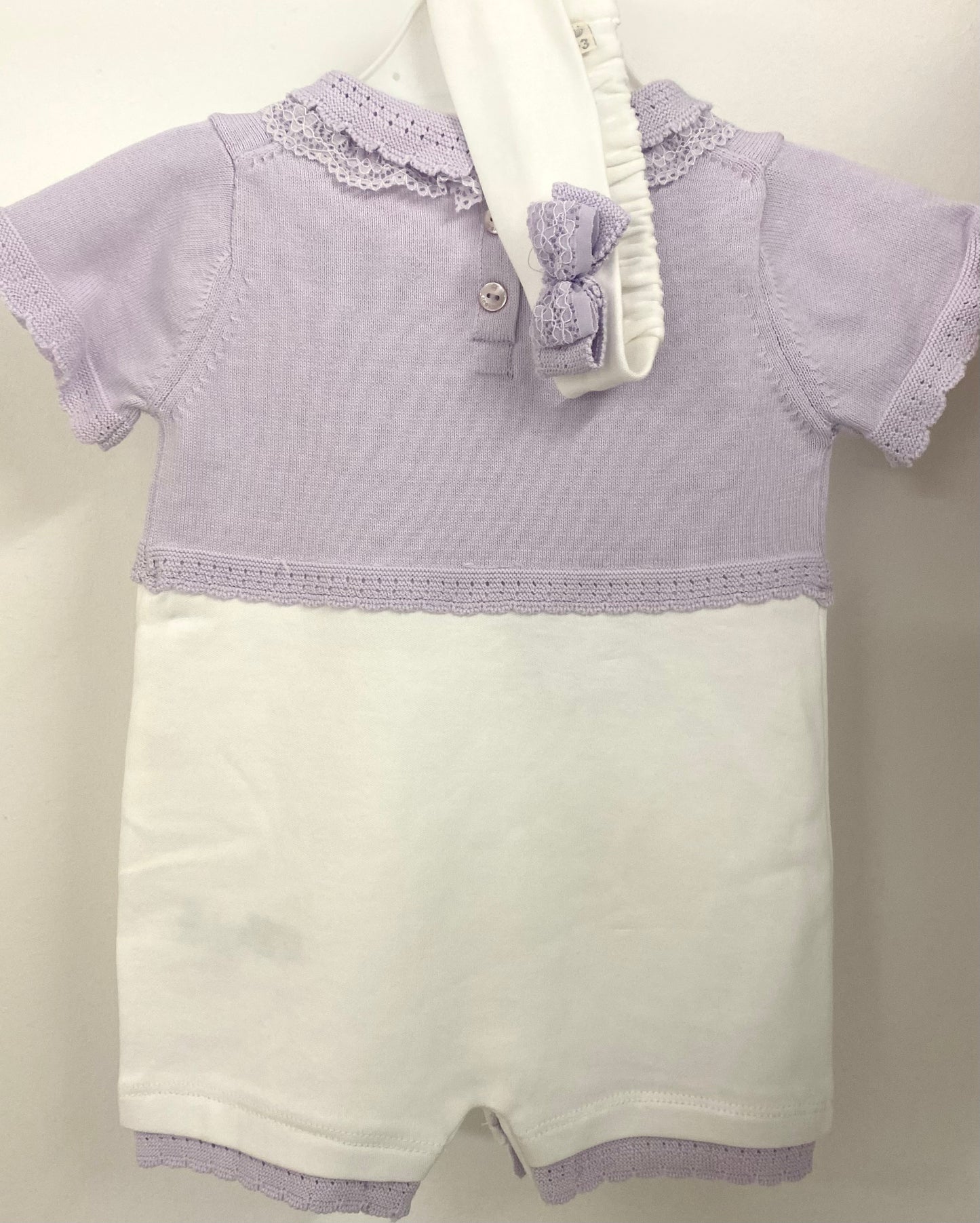 Girls Romper Frills GLL9611460 - Lavender