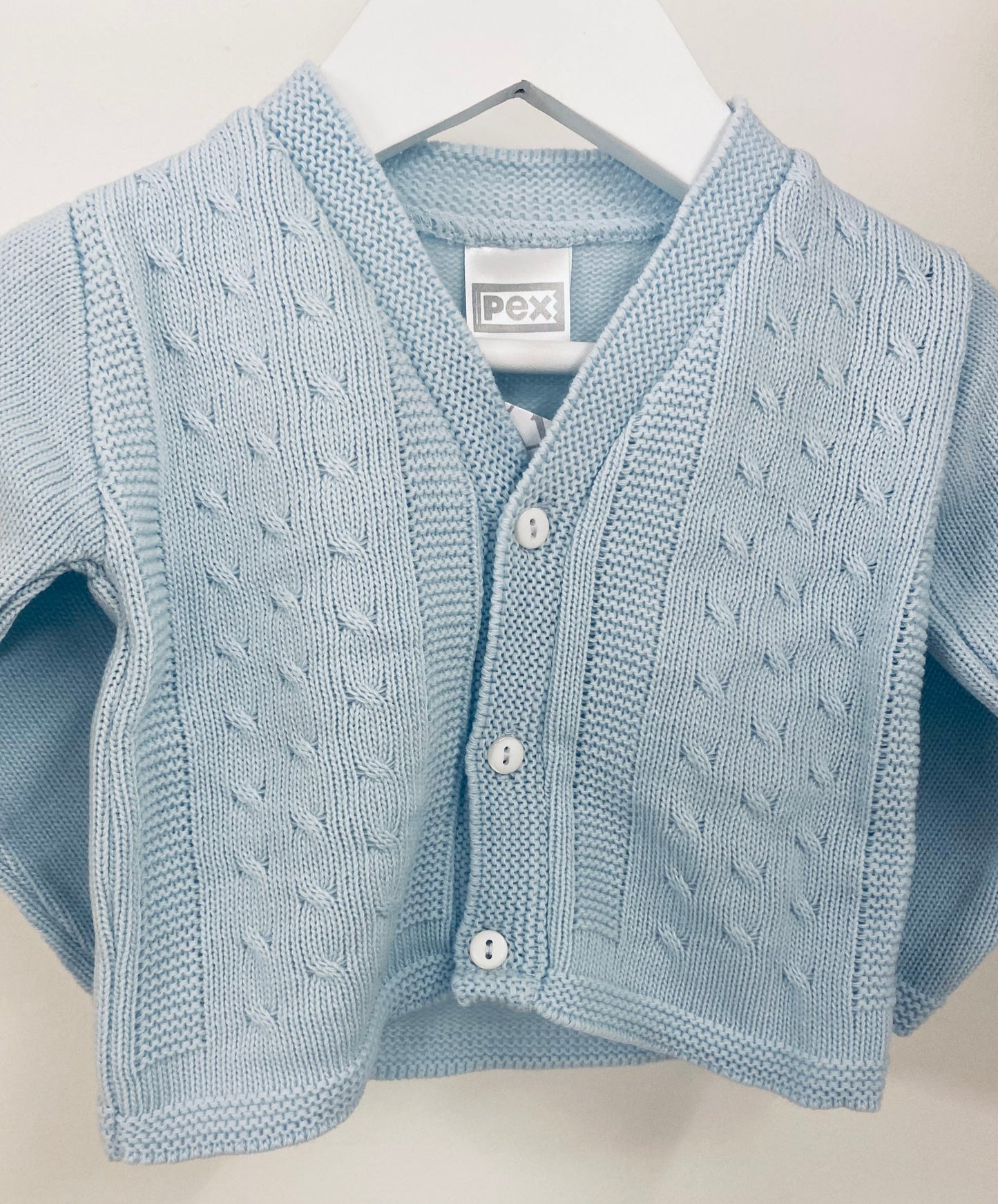 Boys Cardigan PEX5013443830245 - Baby blue